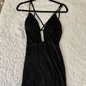 Strapped Black Dress